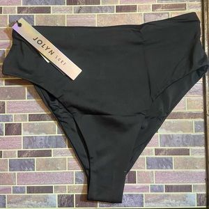 Jolyn Natia bikini bottoms, size L, black